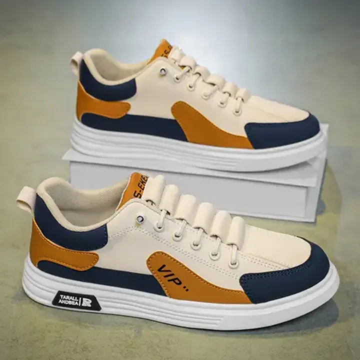 Baskets Homme Confort Légèreté – Chaussures Décontractées à Lacets Style Sport et Urbain