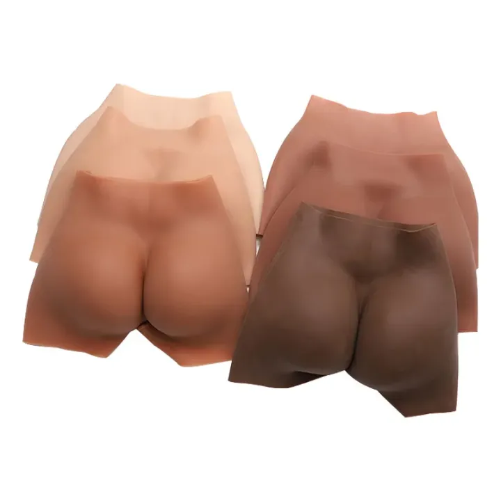 Fausse Fesse en Silicone Réaliste – Effet Fessier Rond & Galbé, 6 Teints Disponibles