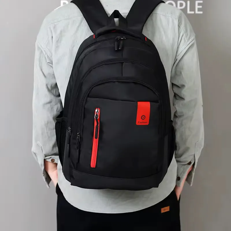 Sac à Dos Grande Capacité – Étanche, Léger, Multipoche, avec Fermeture Éclair Colorée