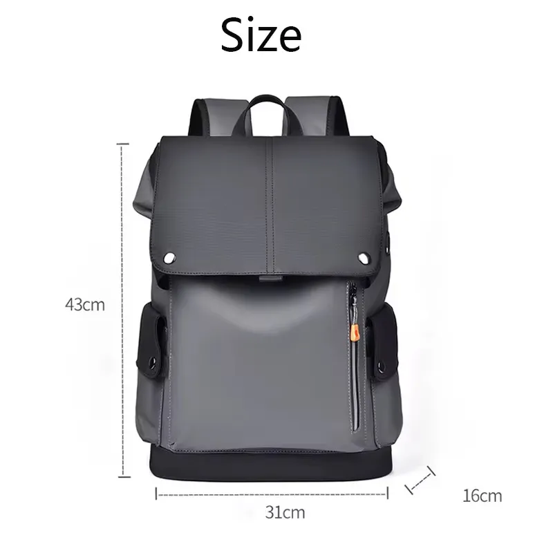 🎒 Sac à Dos Urbain Multifonction – USB & Audio Intégrés  Conçu pour les hommes actifs, étudiants, travailleurs ou voyageurs modernes.