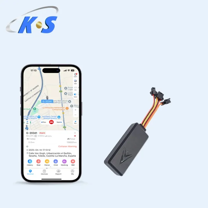 Traceur GPS 4G LTE GT06 avec Alarme SOS et Surveillance Vocale – Suivi en Temps Réel pour Voitures, Motos et Vélos