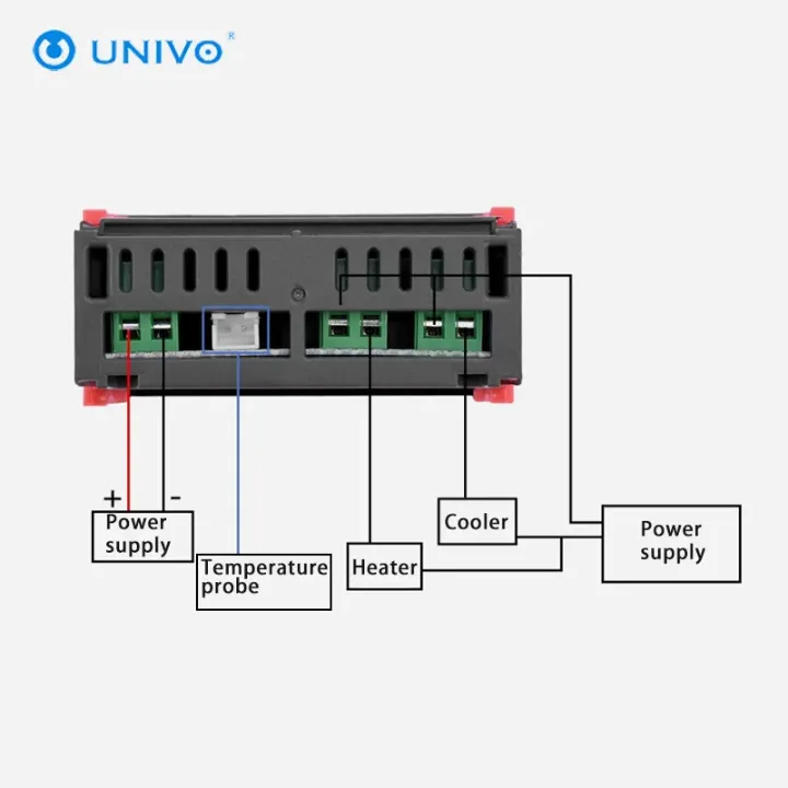 Contrôleur de température numérique STC-1000 – Thermostat avec sonde NTC
