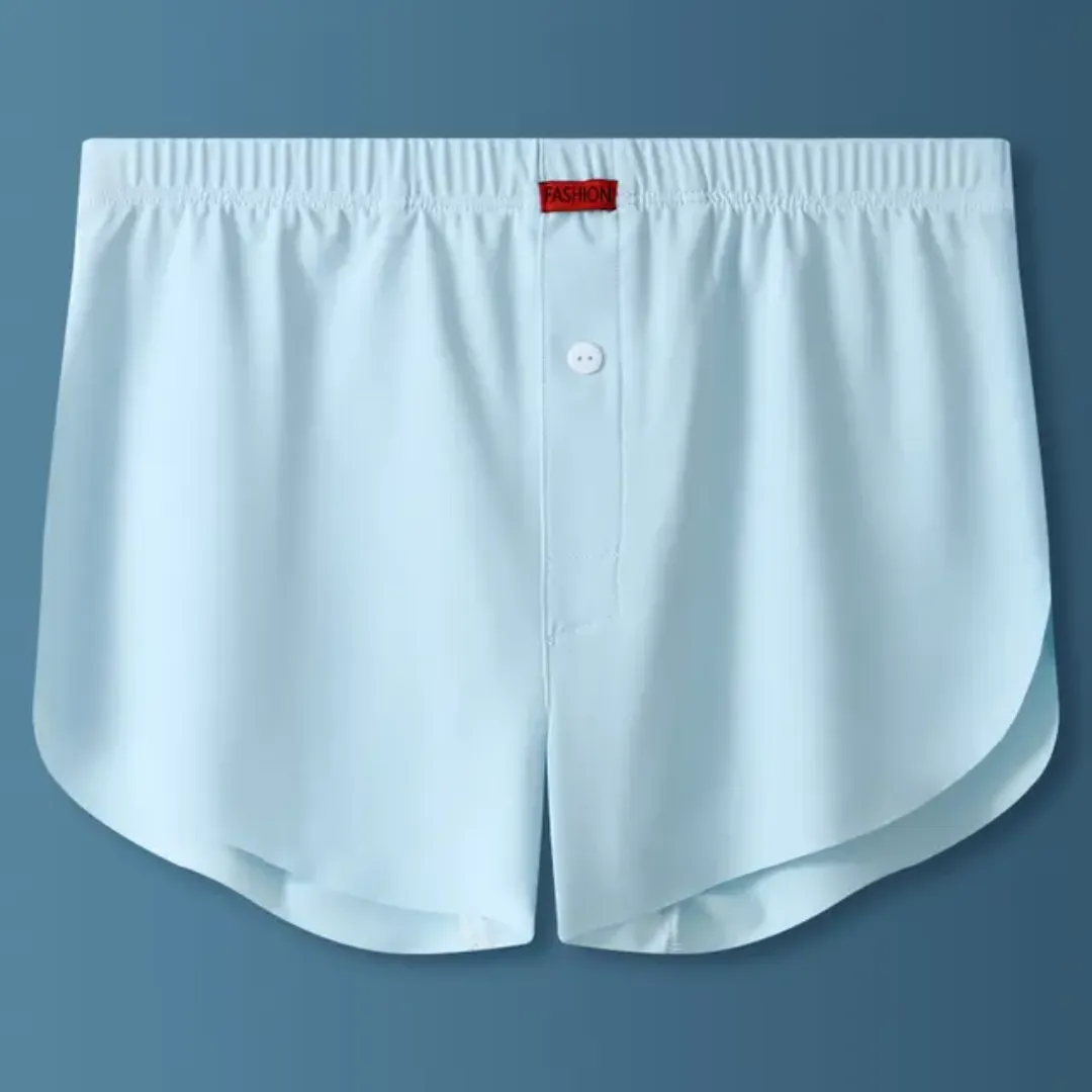 Boxer Homme Confort Soie de Glace – Respirant, Séchage Rapide, Intérieur & Extérieur