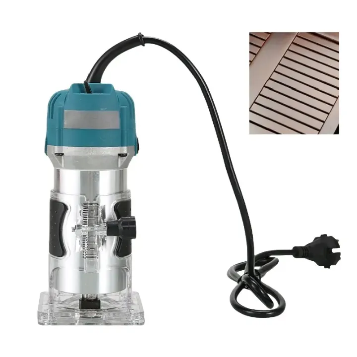 Défonceuse Électrique Multifonction – Rainurage, Découpe d’Arcs, Sculpture et Finition Bois