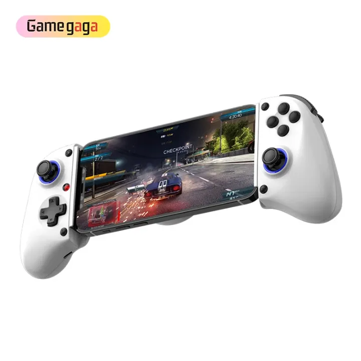Manette de Jeu Sans Fil pour Smartphone – Contrôleur Portable avec Joysticks Double, Compatible Android & iOS