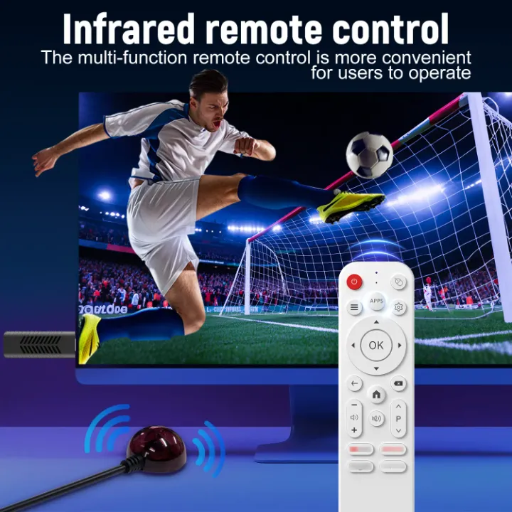 Topleo I96 D11 Android TV Stick – Smart TV 4K Ultra HD avec 8 Go RAM & 128 Go ROM, Android 14