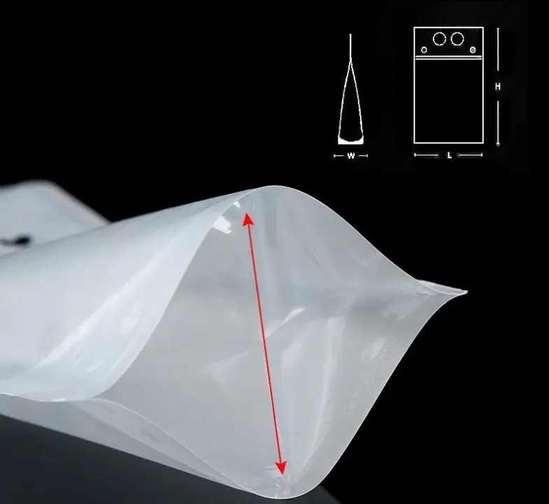 Lot de 100 Pochettes Transparentes 100 ml avec Bec Verseur et Poignée – Idéales pour Boissons et Eau Potable