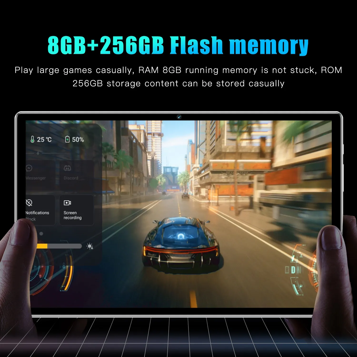 Tablette Android X11 Pro 10.1" 10 Cœurs 8 Go RAM 256 Go Stockage 4G WiFi