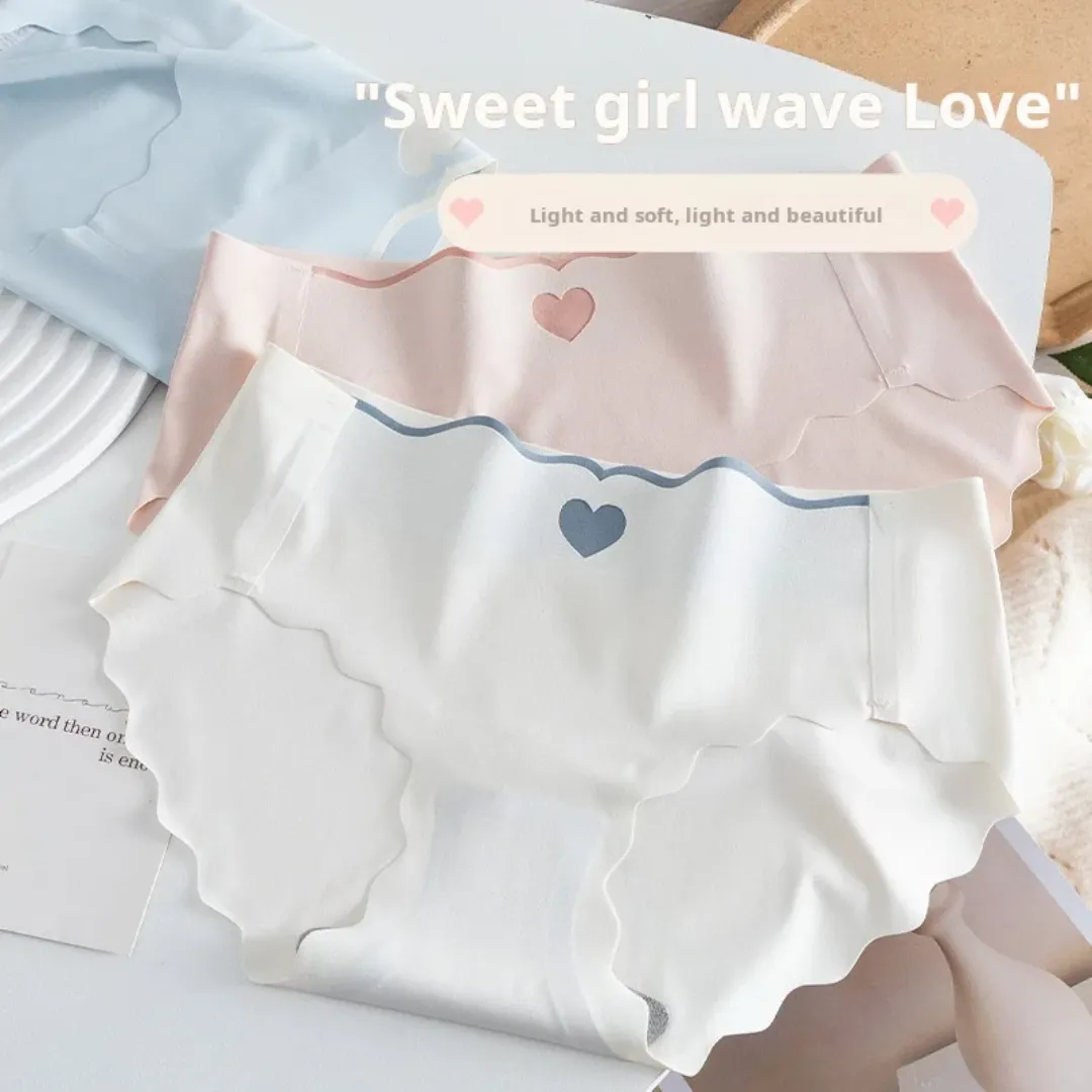 Culotte légère en soie glacée sans couture pour femmes été