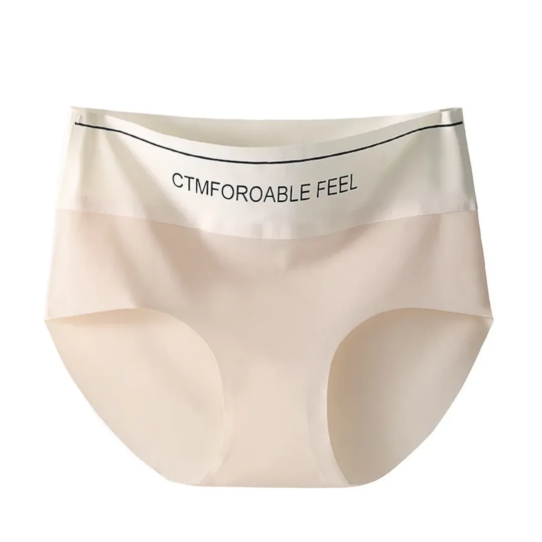 IceSilk 24/7 Bacteriostatic Hyper-Elastic Comfort Panties Everyday Solid Knitted Plain Dyed