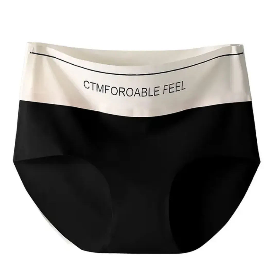 IceSilk 24/7 Bacteriostatic Hyper-Elastic Comfort Panties Everyday Solid Knitted Plain Dyed