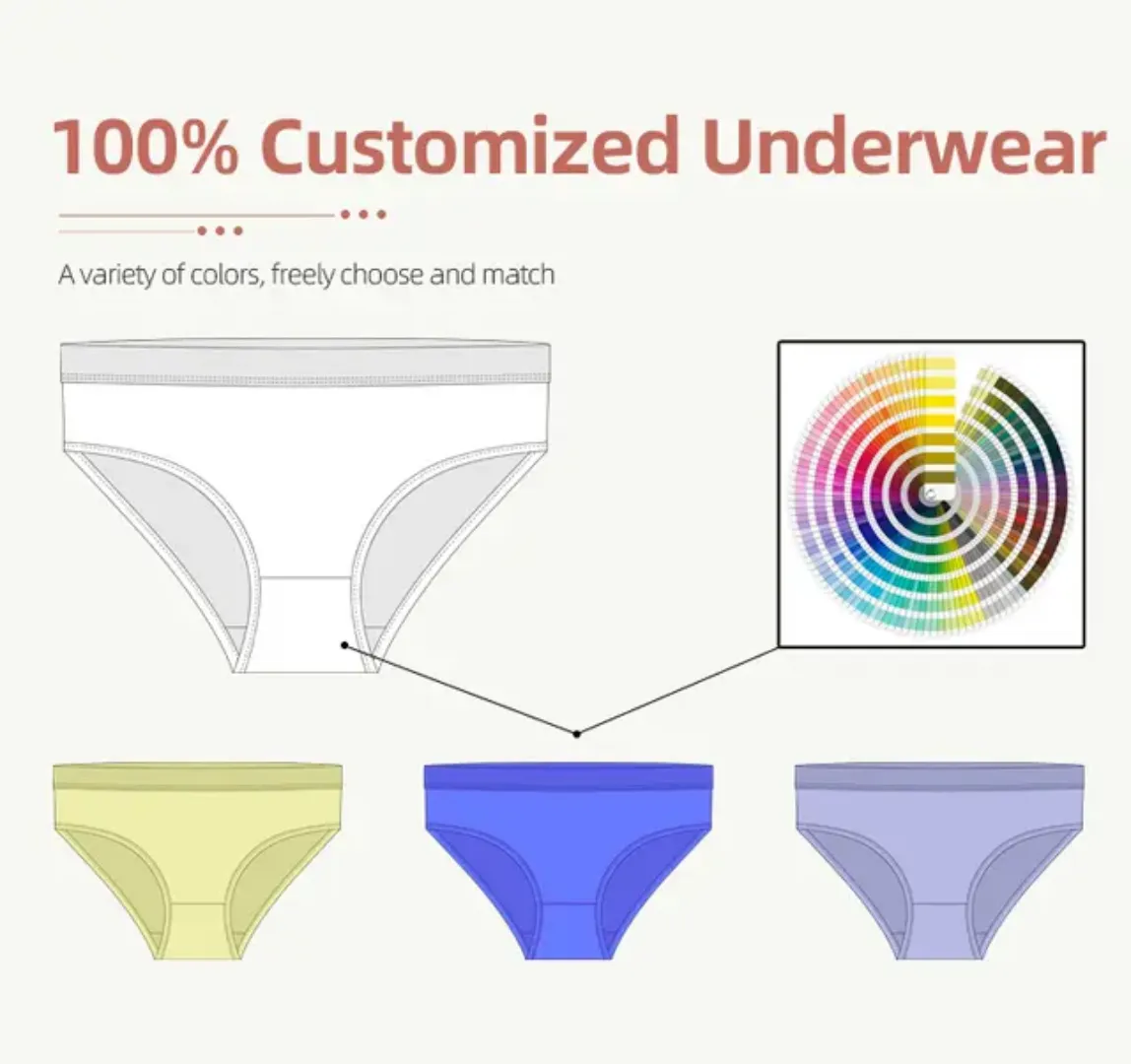 Culotte sans couture en dentelle et lait-soie pour femme