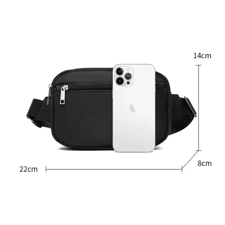 Sac à bandoulière de sport unisexe imperméable avec logo personnalisé