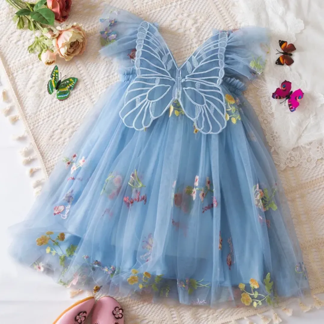 Robe Princesse Florale Tutu pour Filles