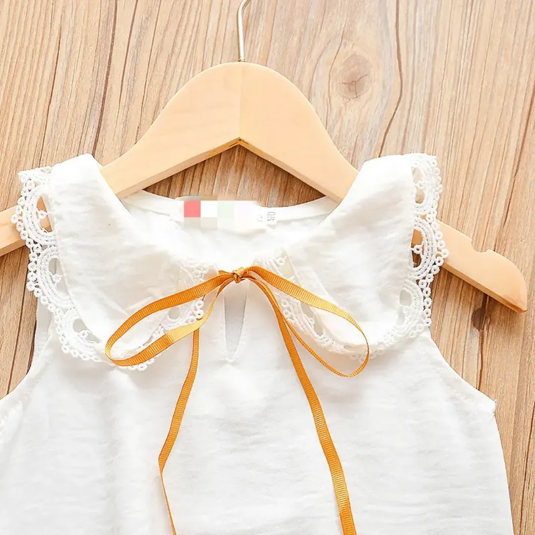 Ensemble deux pièces d'été pour petites filles - Style coréen