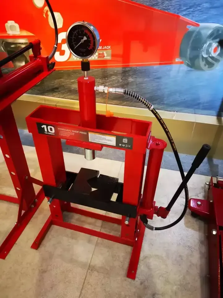 Presse hydraulique 30T (ZX0901D) – Version avec manomètre