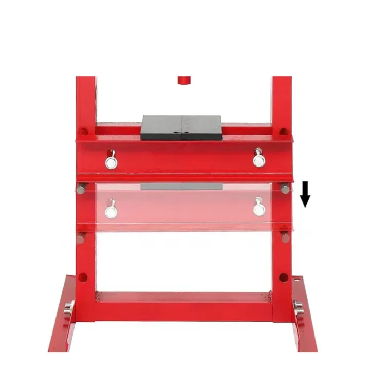 Presse d'atelier Presse hydraulique 40T (ZX0901G) – Version avec manomètre et pneumatique 20T avec jauge