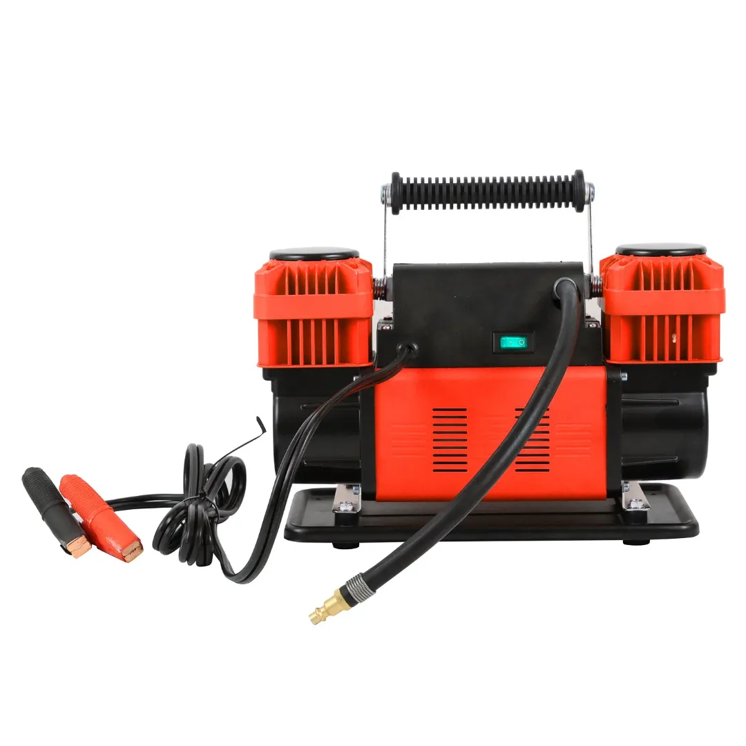 Gonfleur de pneu robuste avec accessoires de voiture, pompe à compresseur d'air en métal 12V 150PSI