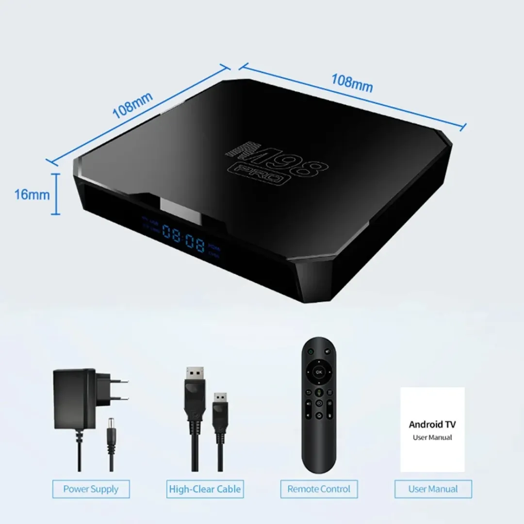 M98Pro ATV Smart TV Box Android 10.0 H313 128GB