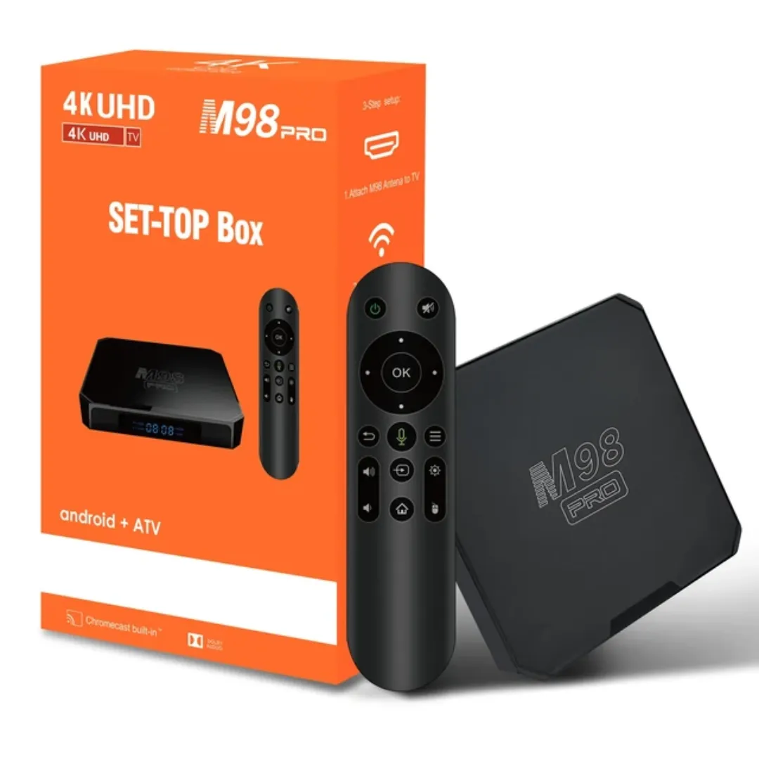 M98Pro ATV Smart TV Box Android 10.0 H313 128GB