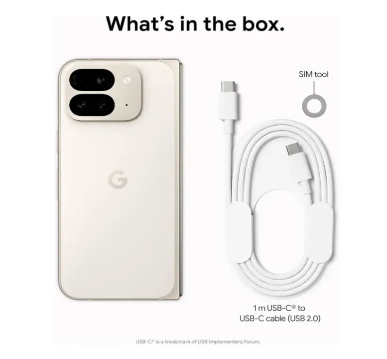 Pour Pixel 9 Pro Fold AI Déverrouiller Original US Version 5G Smartphone