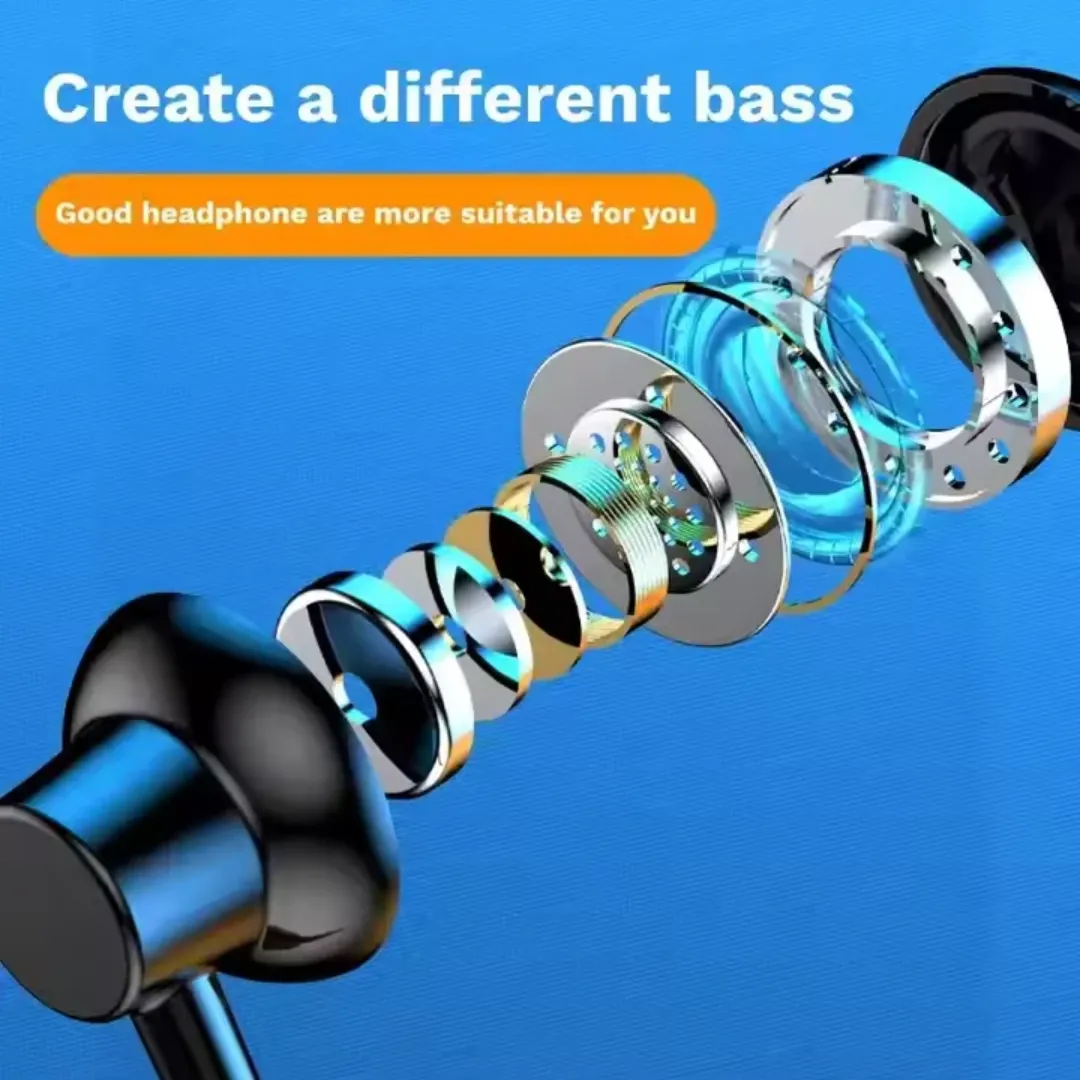 G02 Sports Neckband LED Digital Display Wireless BT Headphone Magnetic Bass Headset