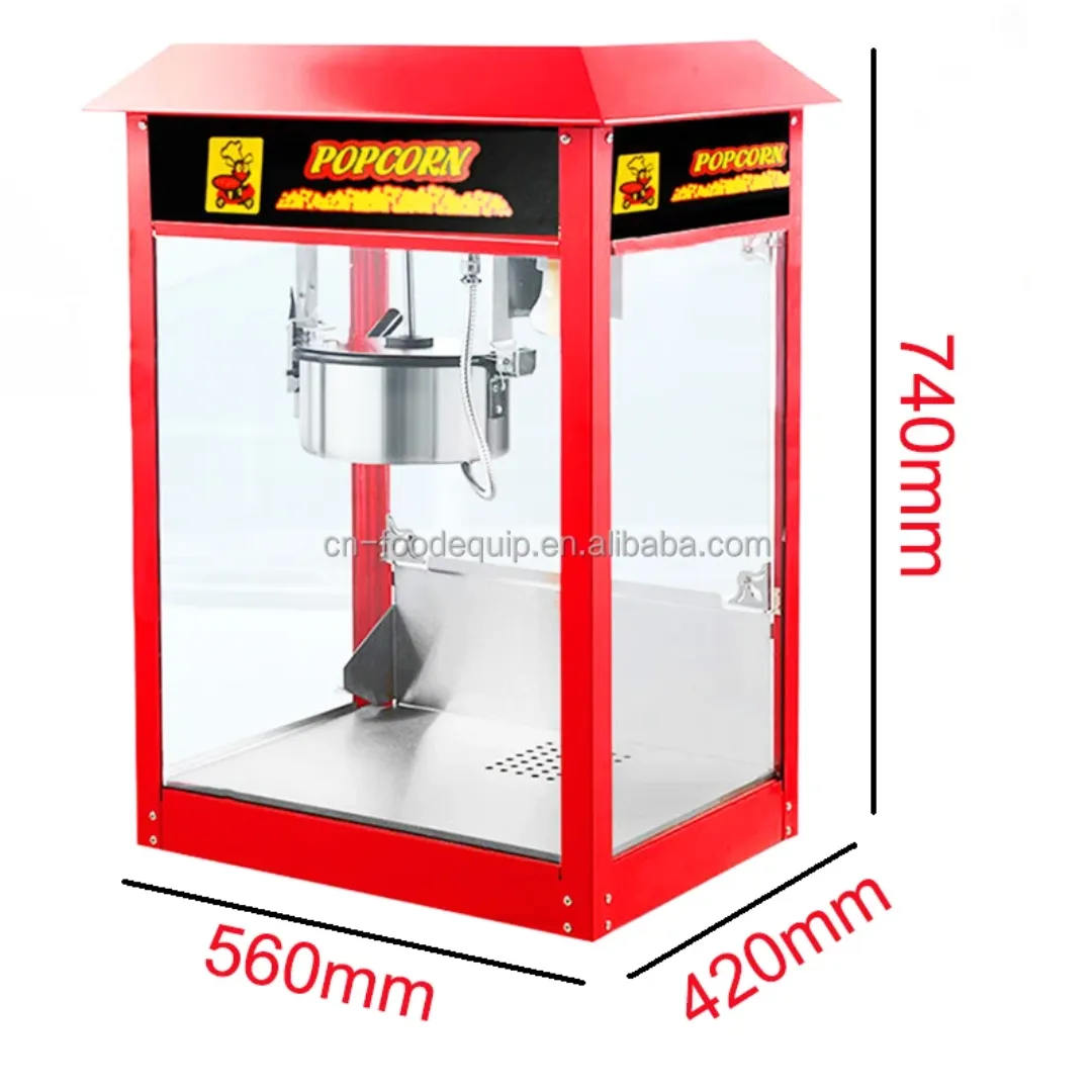 Distributeur automatique de pop-corn électrique, industriel et commercial