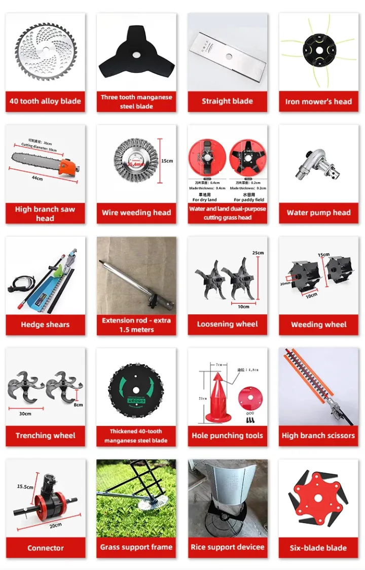 Tondeuse à gazon pour la maison avec sac à dos