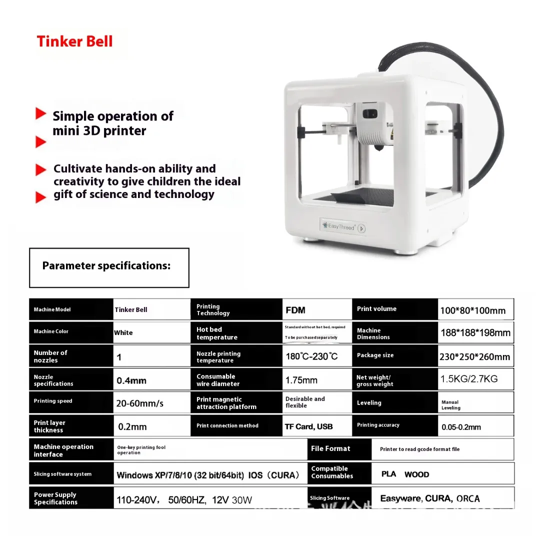 Shenzhen 2025 Nano 3D Printer Home Desktop Mini Stereo Toy