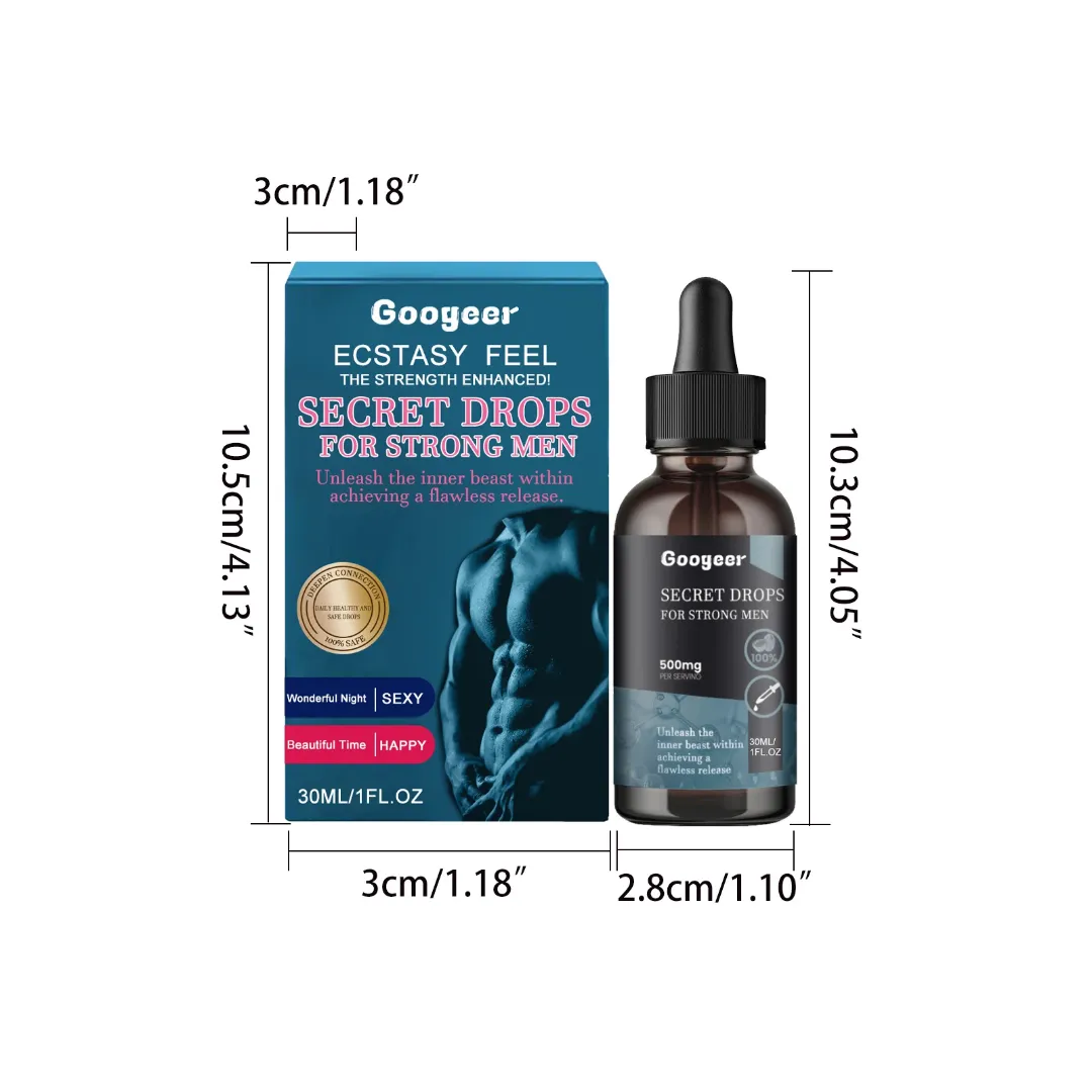 Les gouttes secrètes de Googeer pour les hommes forts