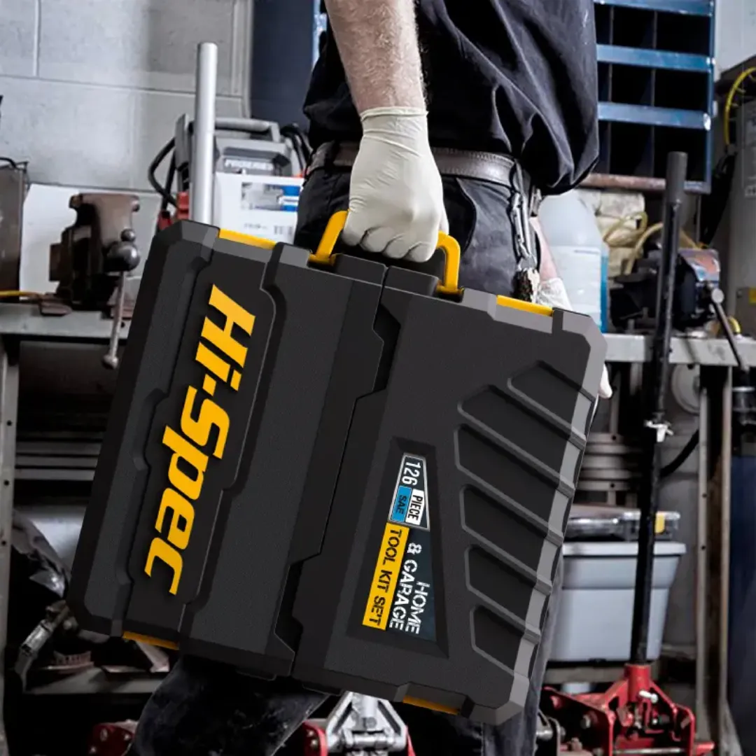 Kit d'outils 124 pièces avec douilles métriques et impériales