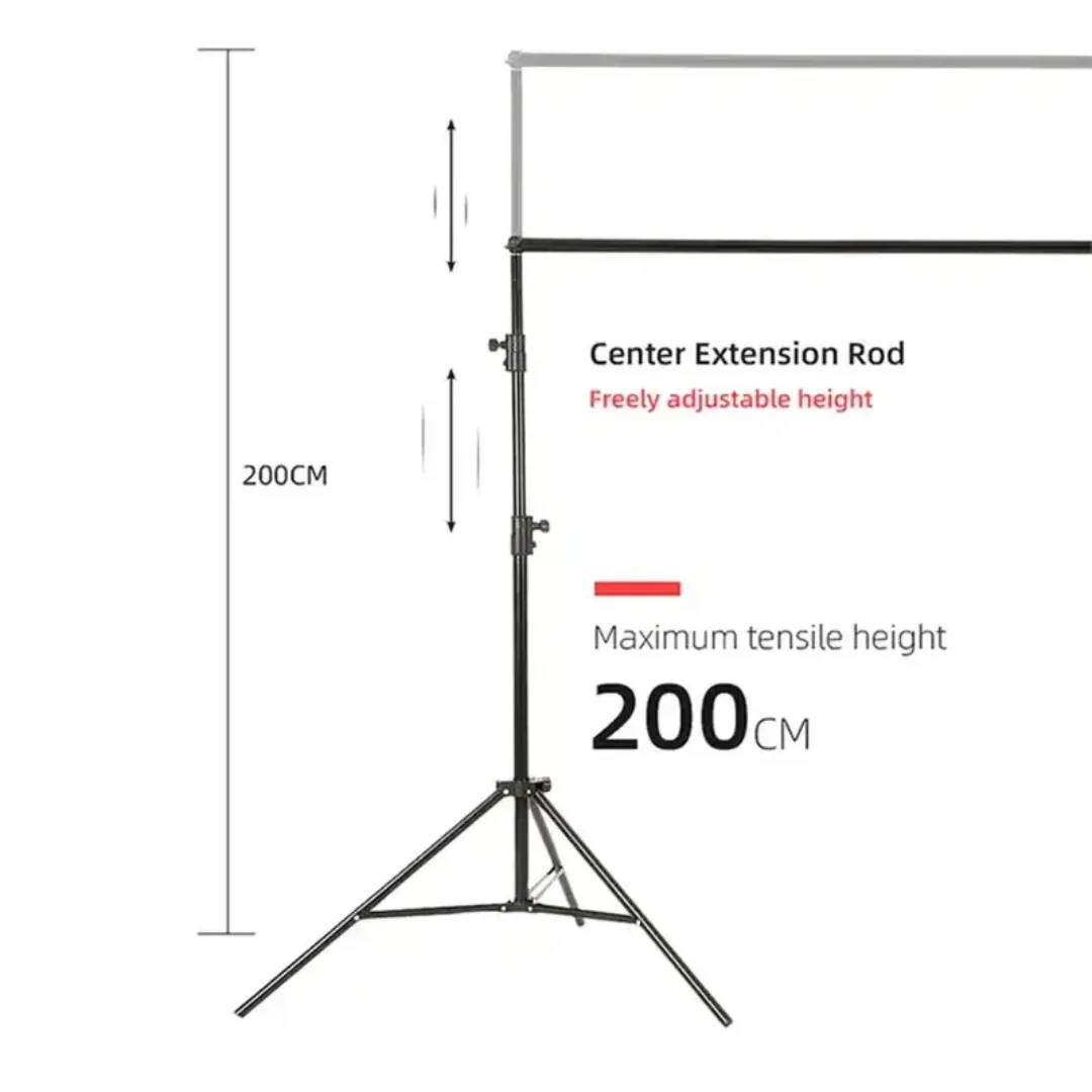 Écran de cinéma projecteur avec support 150 pouces 4K HD 16:9