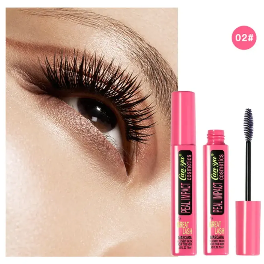 Canya Mascara Cils Épais Curling 4D Liquide Yeux Maquillage Noir