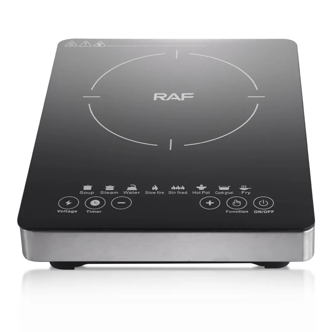 Nouvelle cuisinière à induction RAF R.8107 portable à commande numérique à écran tactile