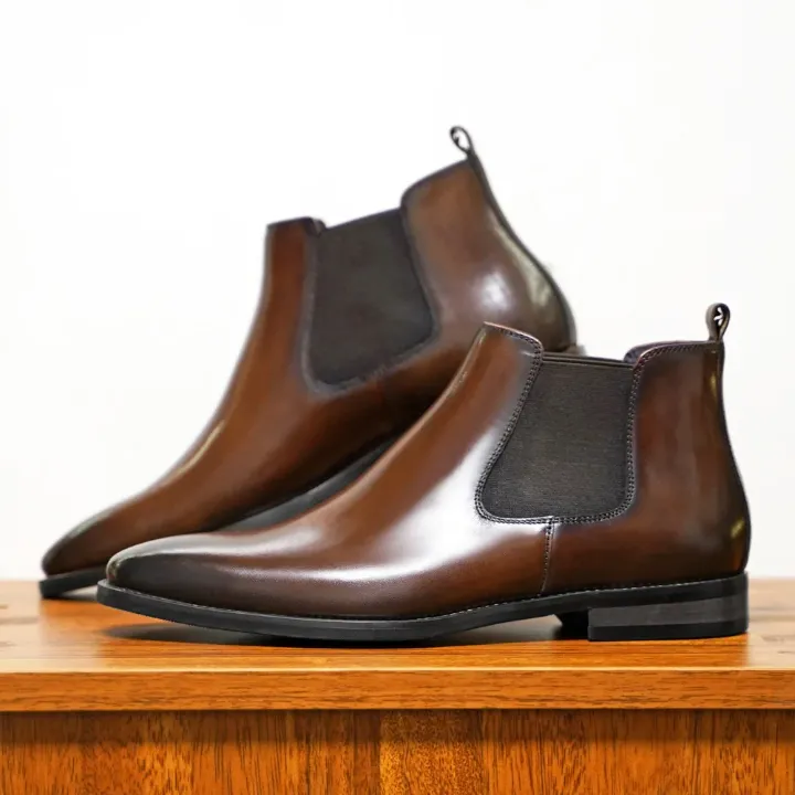 Chelsea Boots avec panneaux latéraux élastiques