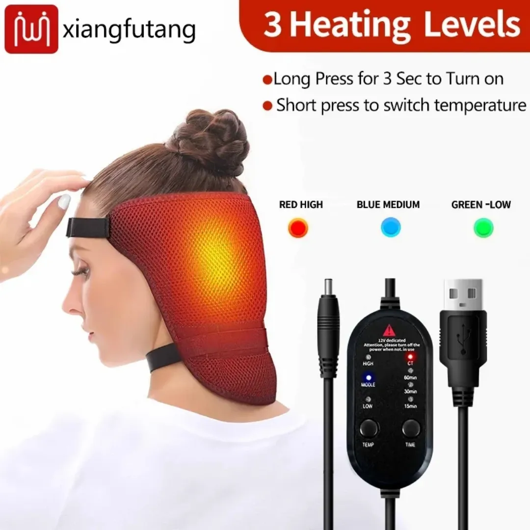 Ceinture de cou et d'épaule chauffante pour hommes et femmes USB
