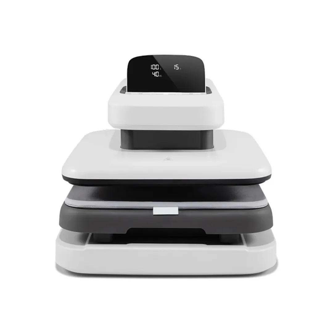 Presse à chaud par sublimation électrique portable pour vêtements et T-shirts Loklik