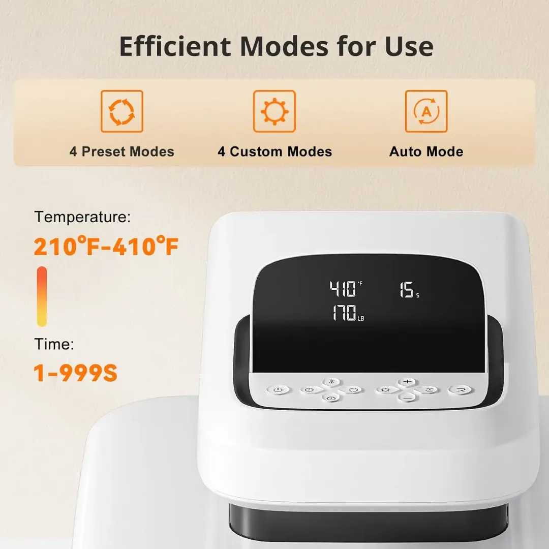 Presse à chaud par sublimation électrique portable pour vêtements et T-shirts Loklik