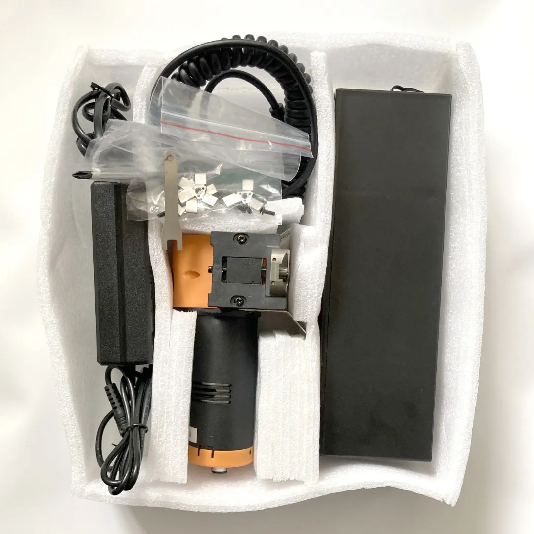 Couteau à accrocher électrique en caoutchouc, pratique, outil à main électrique en caoutchouc, dispositif de sertissage à moteur