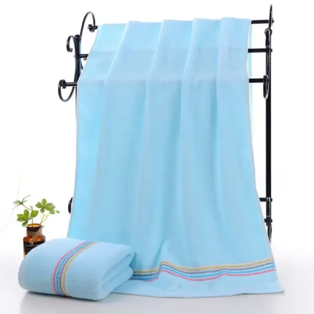 Pur coton ensemble de serviettes de bain 100% serviettes en coton égyptien ensembles de serviettes de bain en coton de luxe