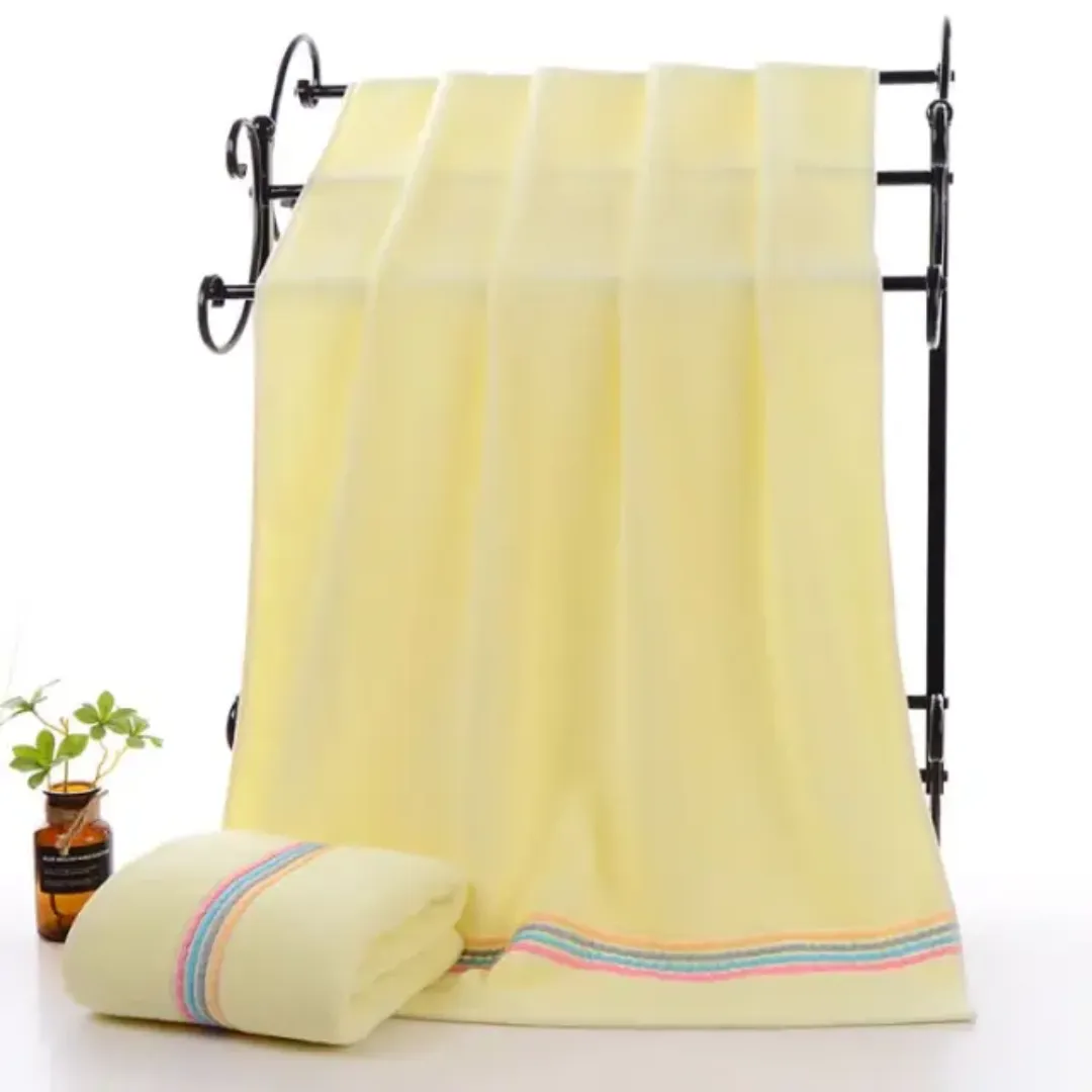 Pur coton ensemble de serviettes de bain 100% serviettes en coton égyptien ensembles de serviettes de bain en coton de luxe