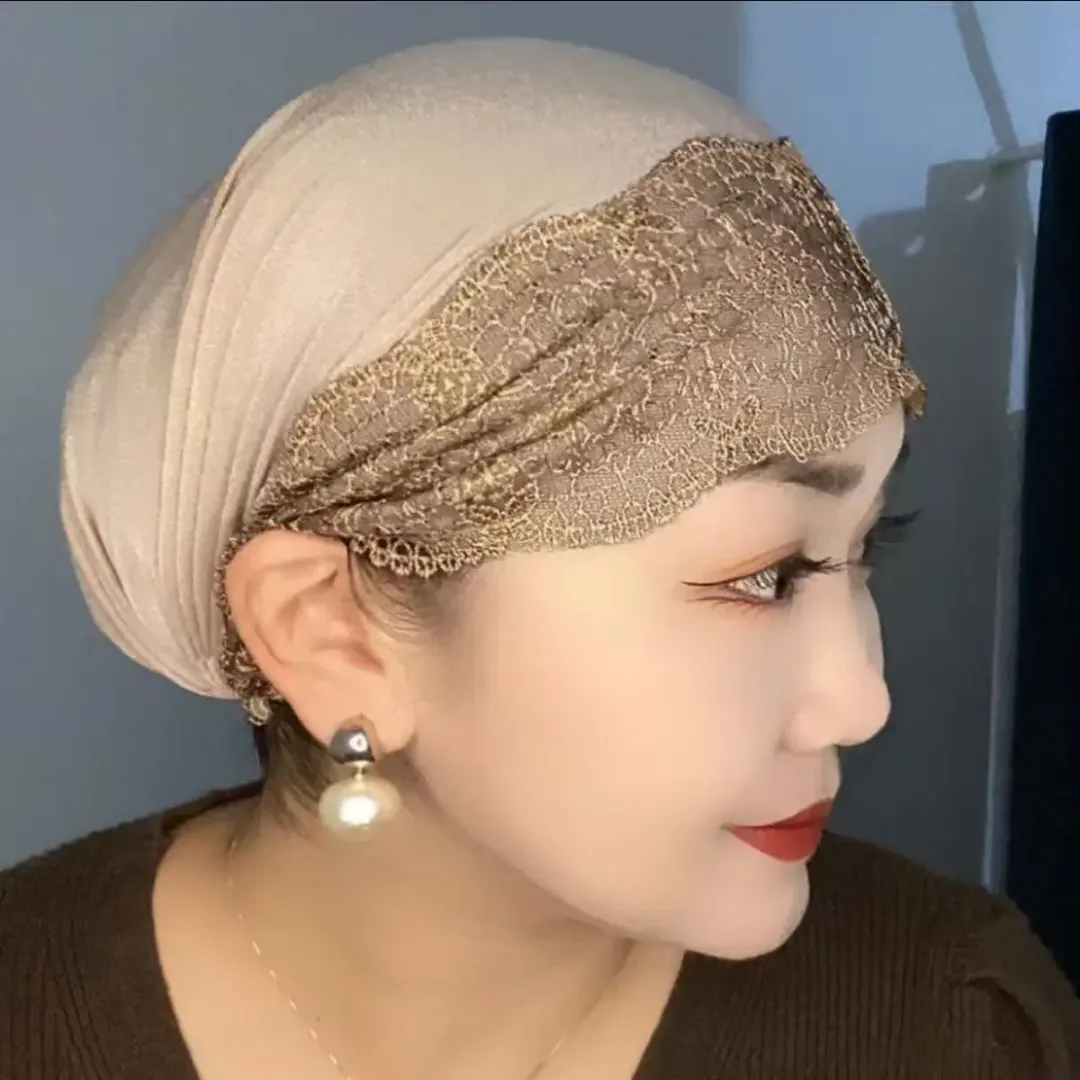 Fabricant de couvre-chef pour femmes âgées, couvre-chef anti-UV pour couvrir le bonnet de base des cheveux blancs