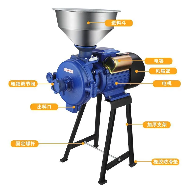 Machine de Broyage 160 – Sec & Humide 3500W | Alliage d’Aluminium + Noyau en Cuivre