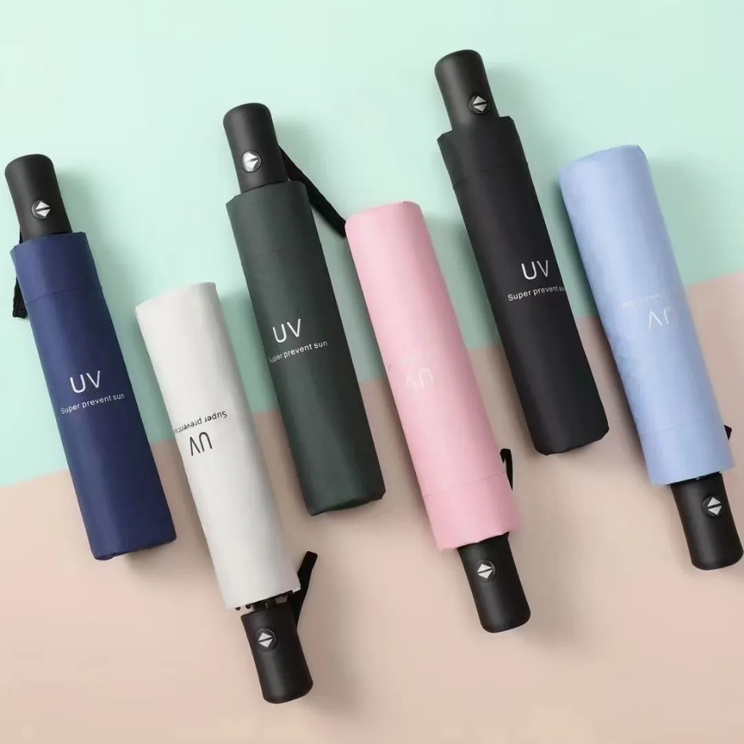 Parapluie Automatique Pliant – Protection UV & Élégance Compacte