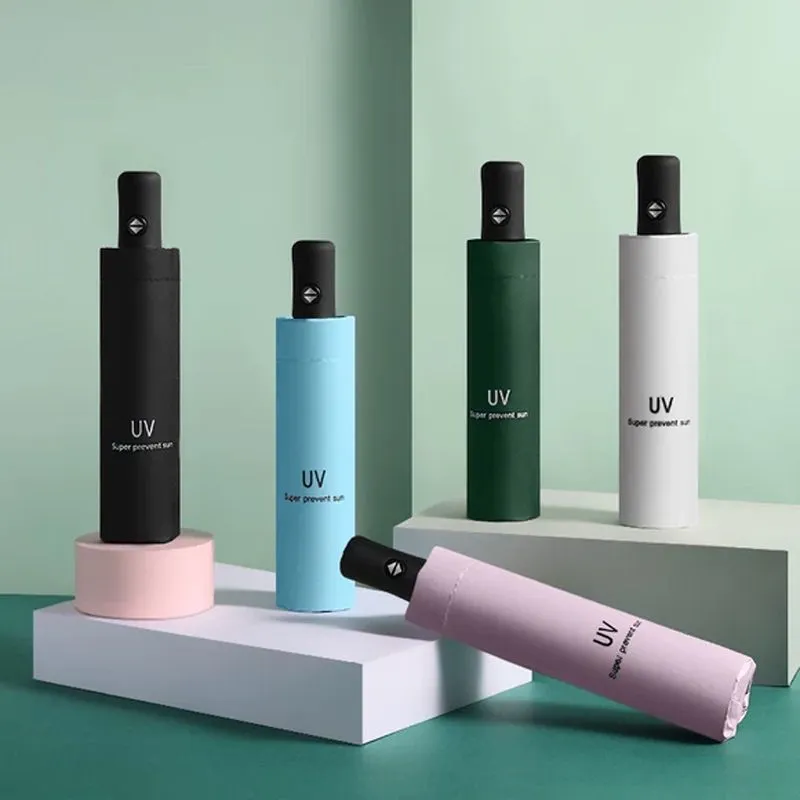 Parapluie Automatique Pliant – Protection UV & Élégance Compacte