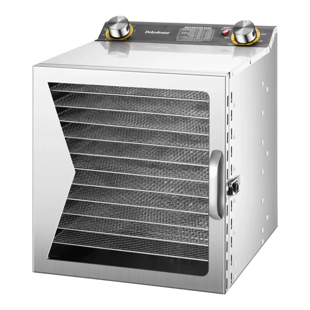 Déshydrateur alimentaire électrique 12 plateaux – Séchoir fruits, légumes et viandes