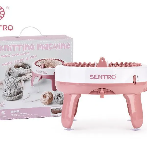 Machine à tricoter circulaire SENTRO – Kit DIY pour enfants et adultes (bonnets, écharpes, gants)