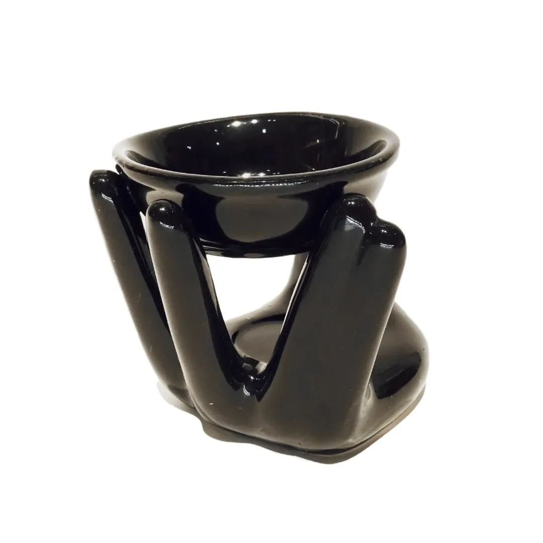 Brûleur d’encens en céramique – Diffuseur d’aromathérapie design main