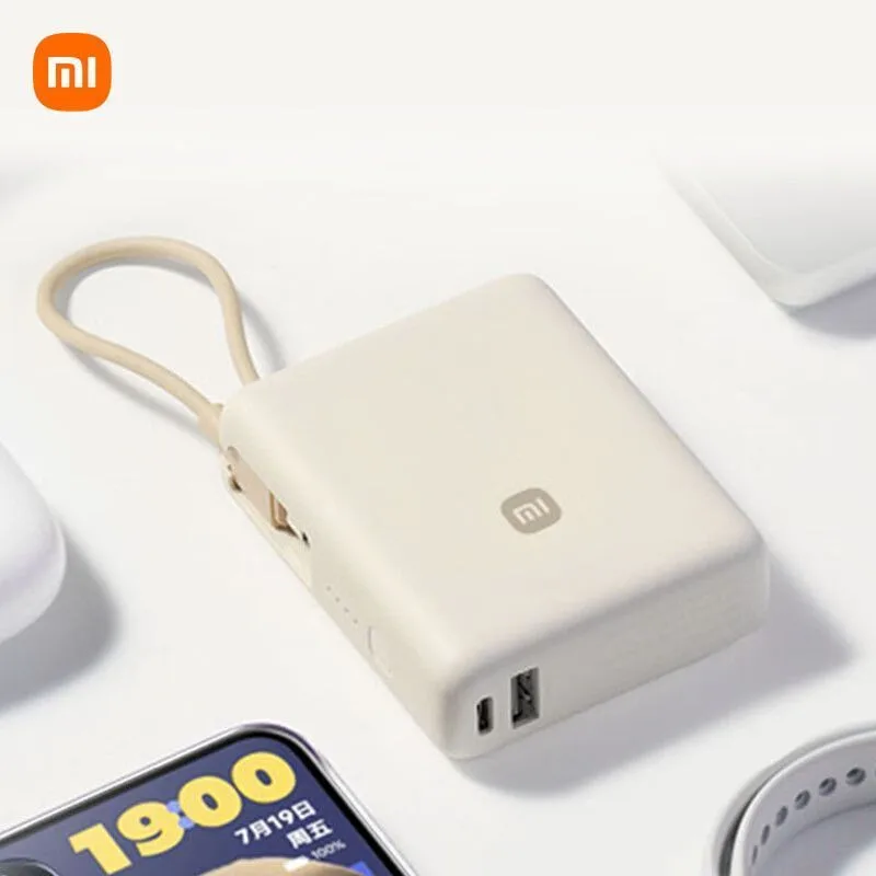 Batterie externe Xiaomi Mi avec câble intégré 10000mAh 33W